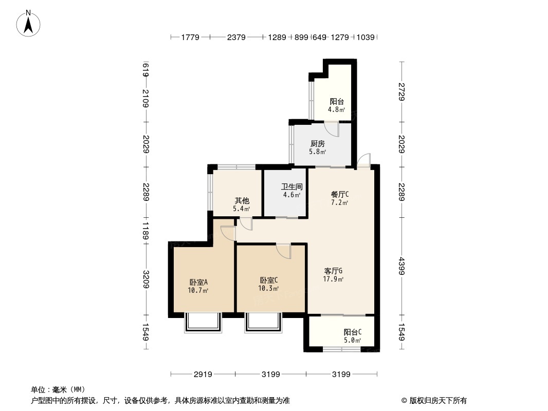 珠水豪庭户型图