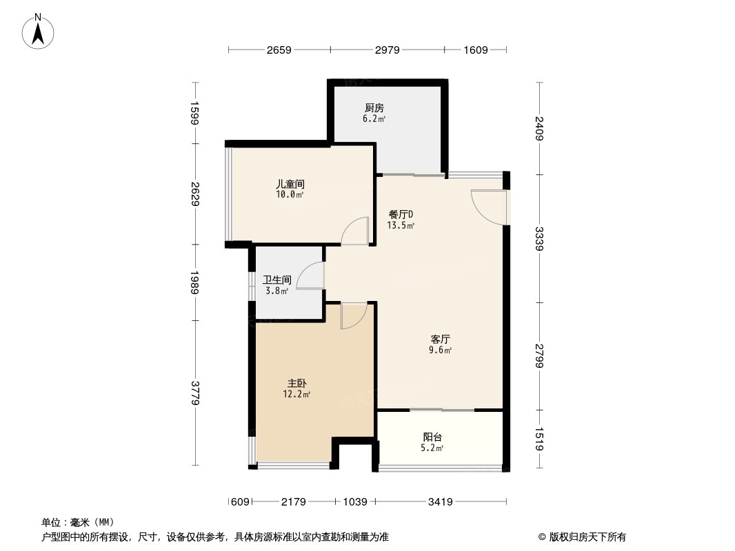 上城嘉泰户型图