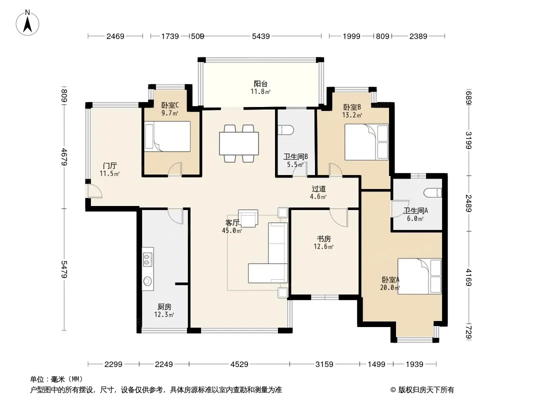 海宁西苑户型图