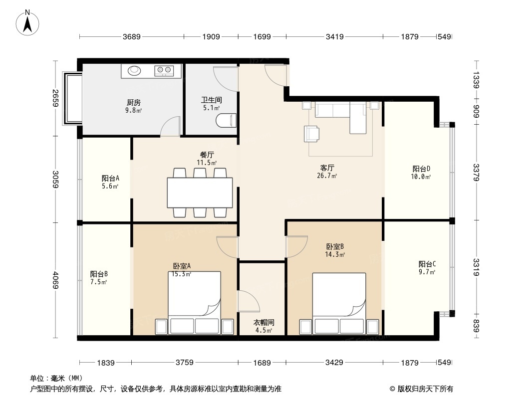 临江路60号院户型图