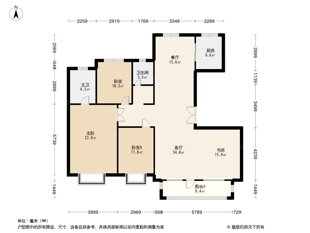 橡树湾·壹号院户型图