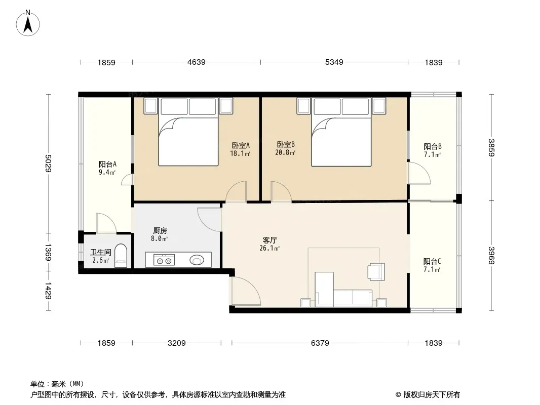 胜利新村11号院户型图