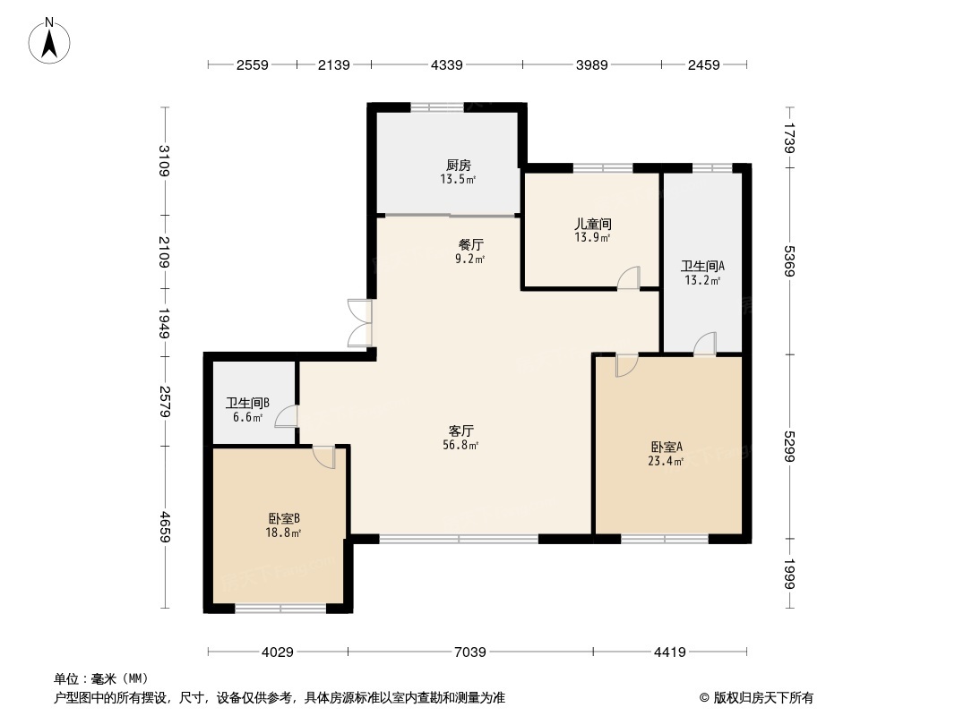 和悦府户型图