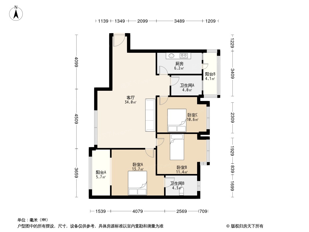 上林西江国际社区户型图