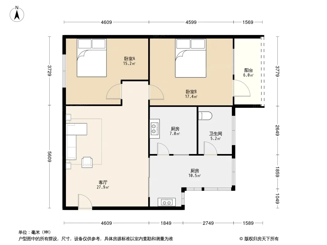倍特枫林苑户型图