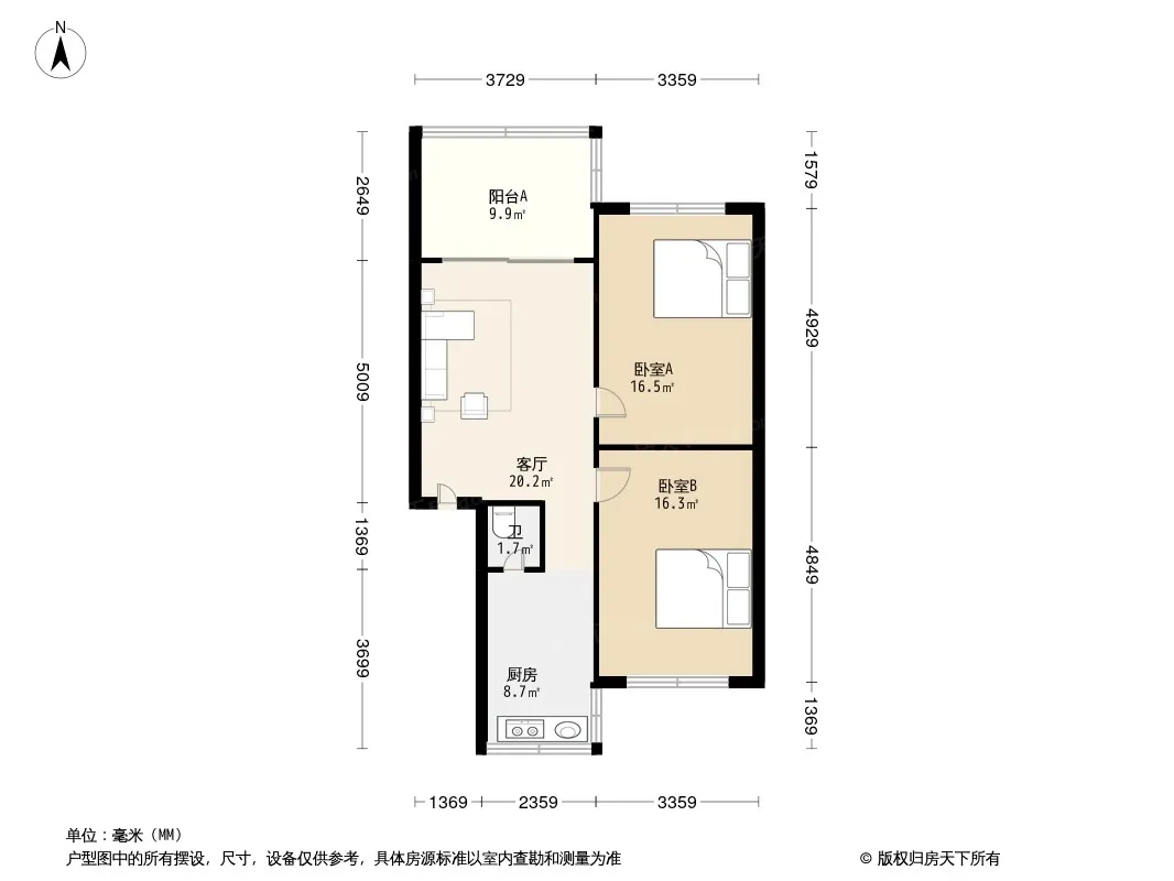营策巷小区29号院户型图