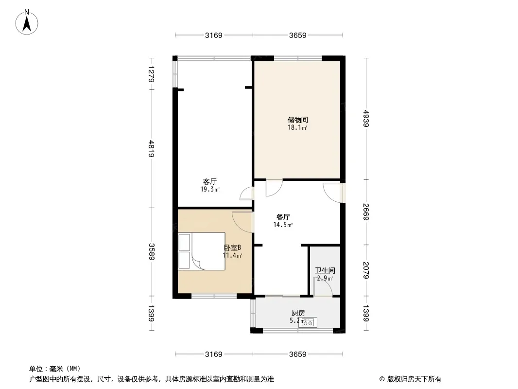 文华路12号院户型图