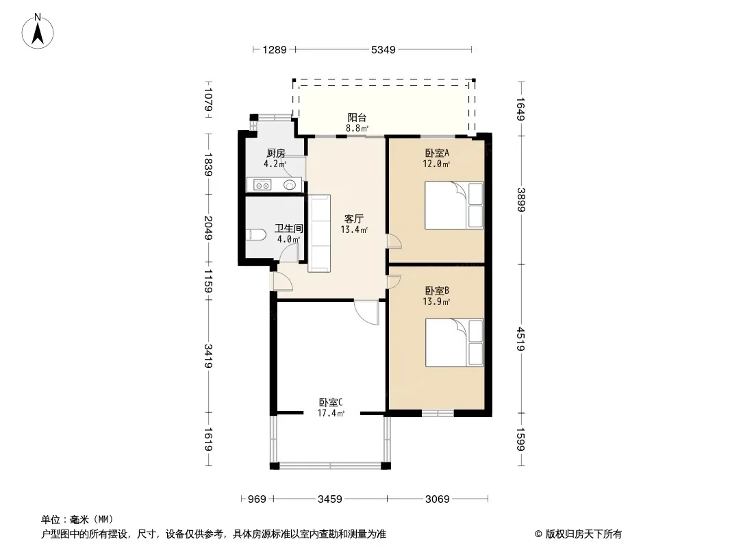 玉林北街4号院户型图