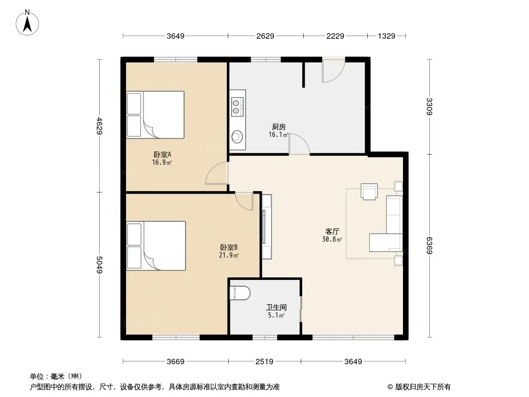 德盛苑户型图