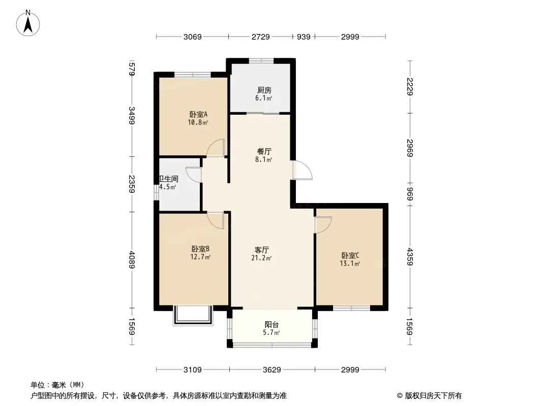 缇香郡户型图