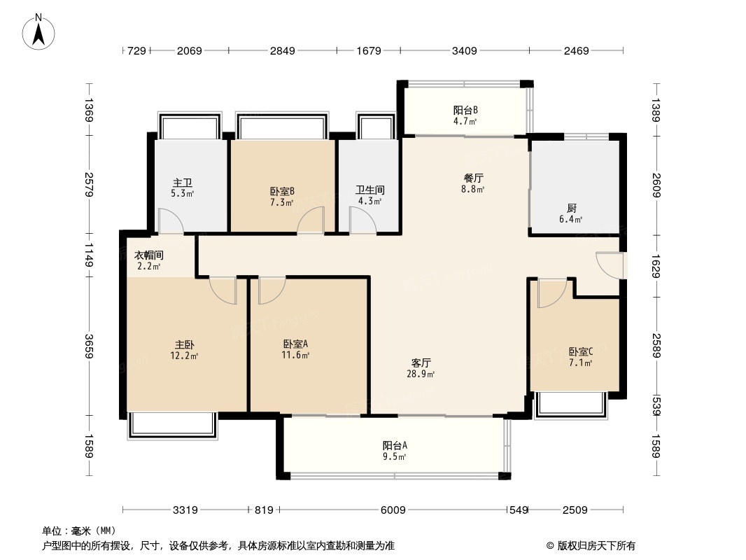 大悦城·新悦锦云户型图