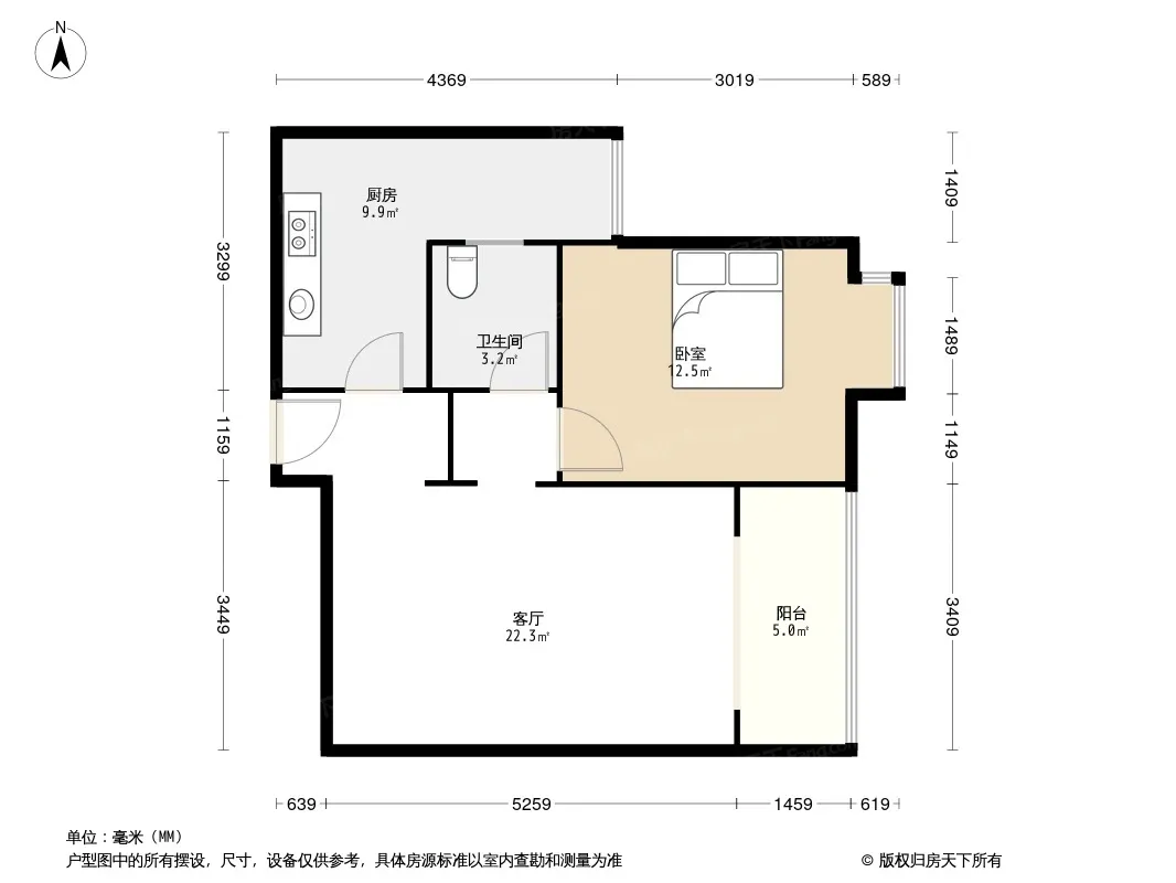 西城锦绣户型图