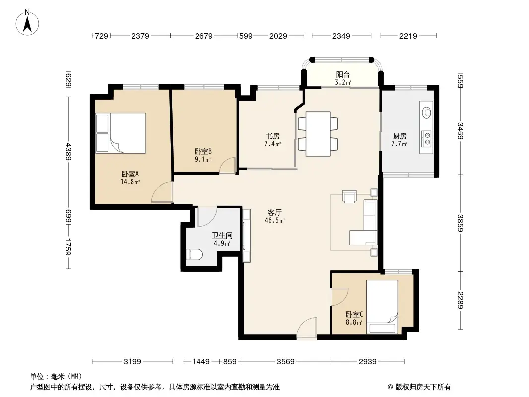 建丰大厦户型图