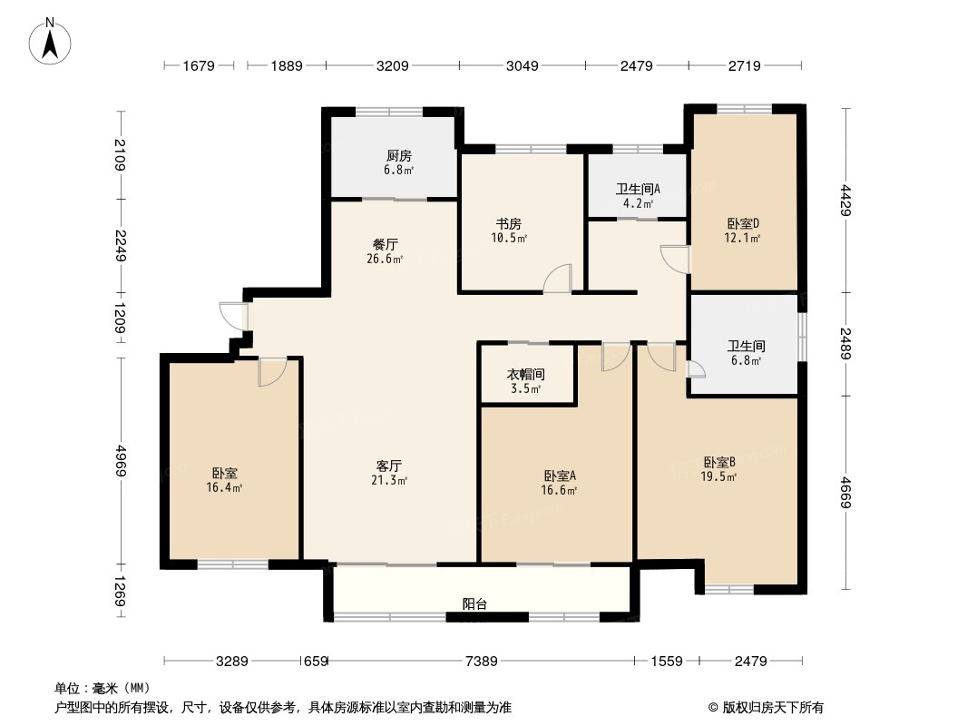 永泰锦园户型图