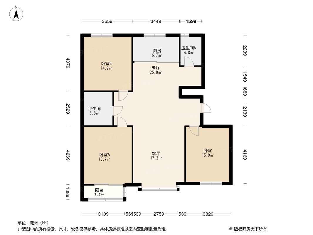 丽景盛园户型图