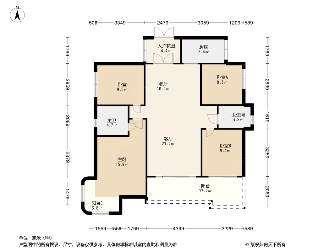 希望·涧桥小镇户型图