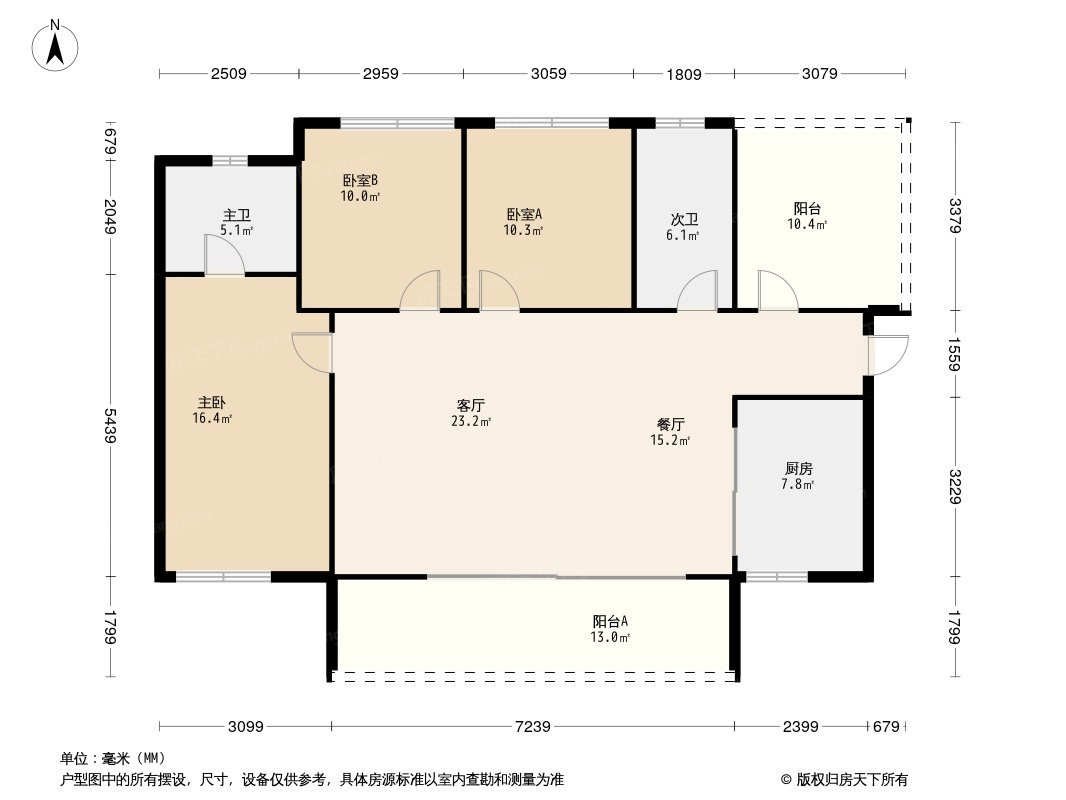 宝能国际会展城户型图