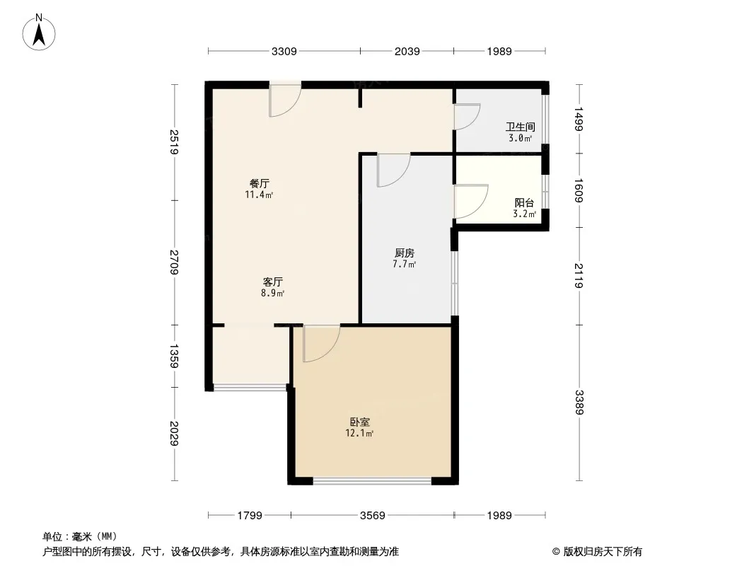 湟普国际湟座户型图