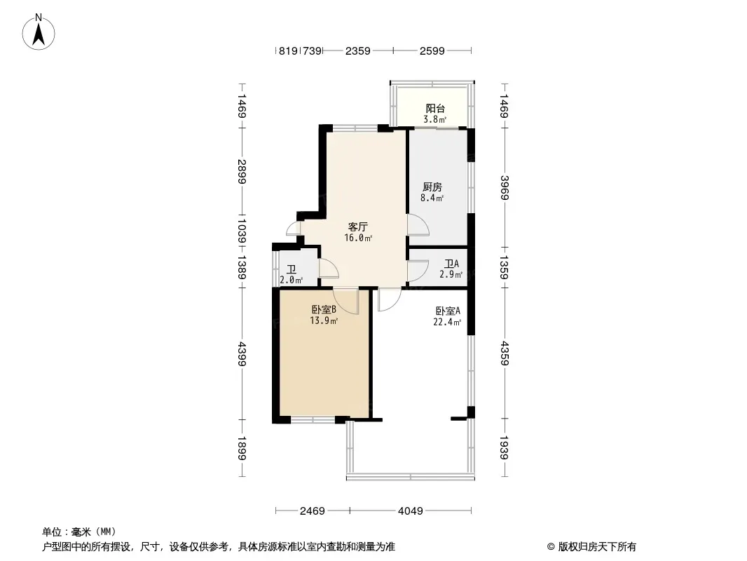 高法小区户型图