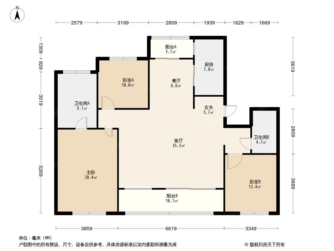 仁恒运河时代花园户型图