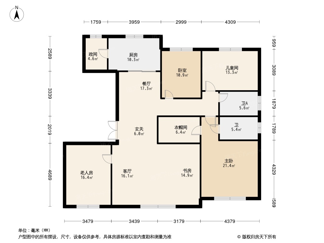 奥体·金茂府户型图