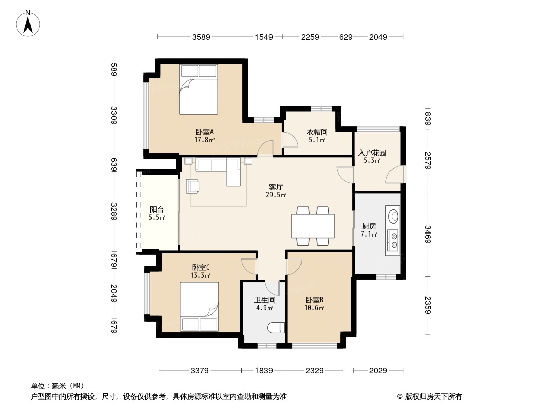 深业江悦湾户型图