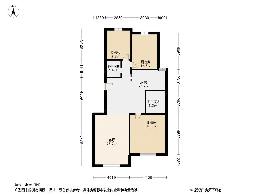 首府小区户型图