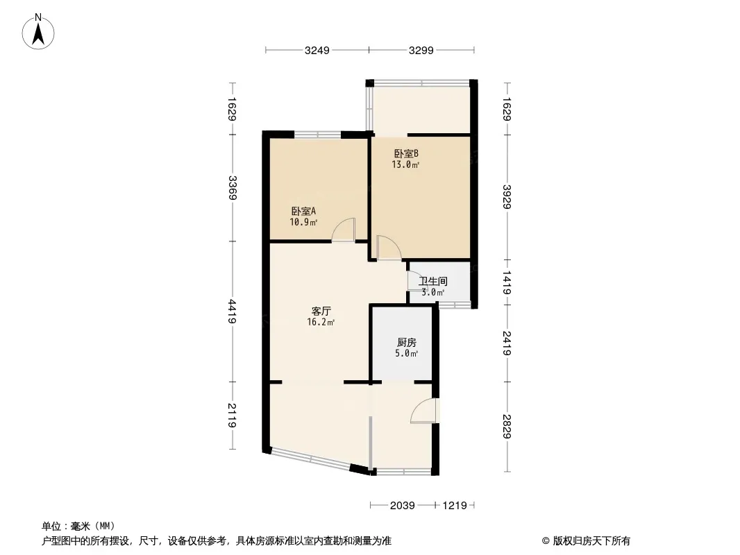 五福苑户型图