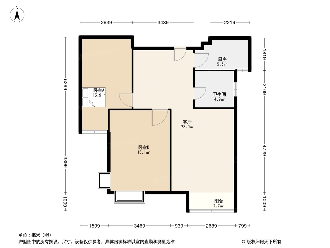 奉献南里户型图