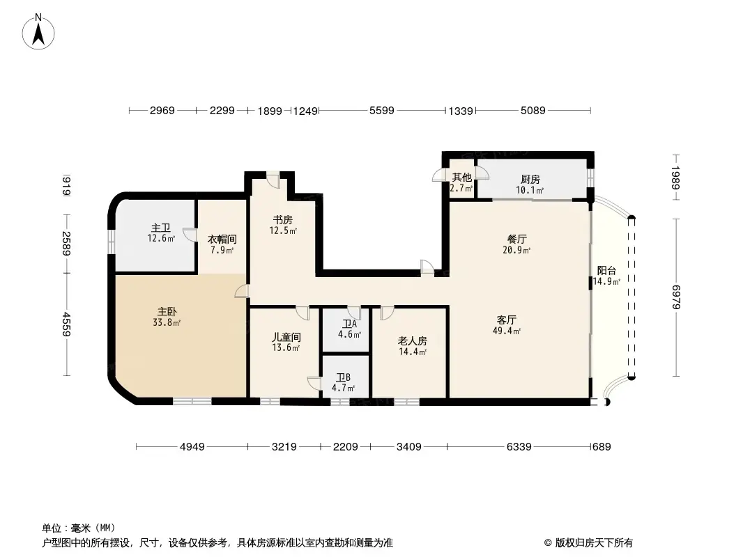 世茂深港国际中心户型图