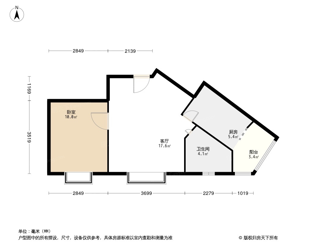 香格里拉花园户型图