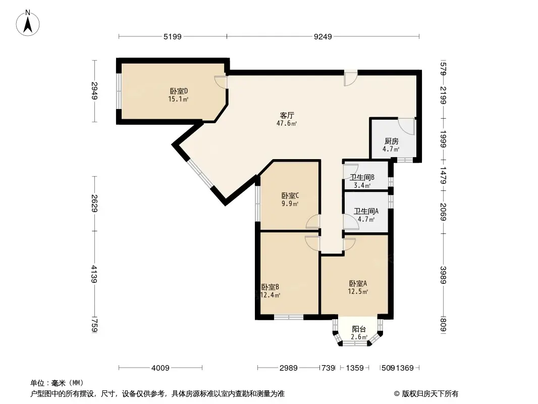 新基业大厦户型图