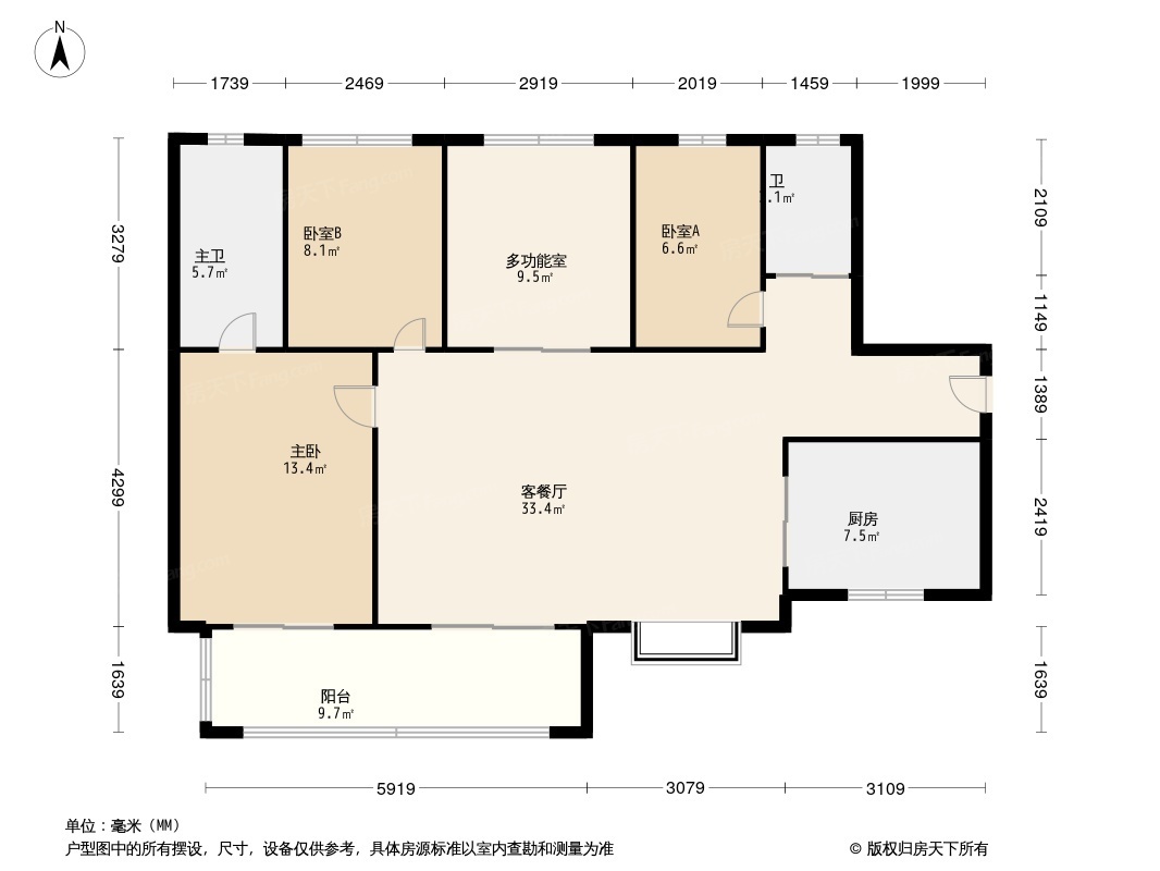 碧桂园十里银滩维港湾户型图