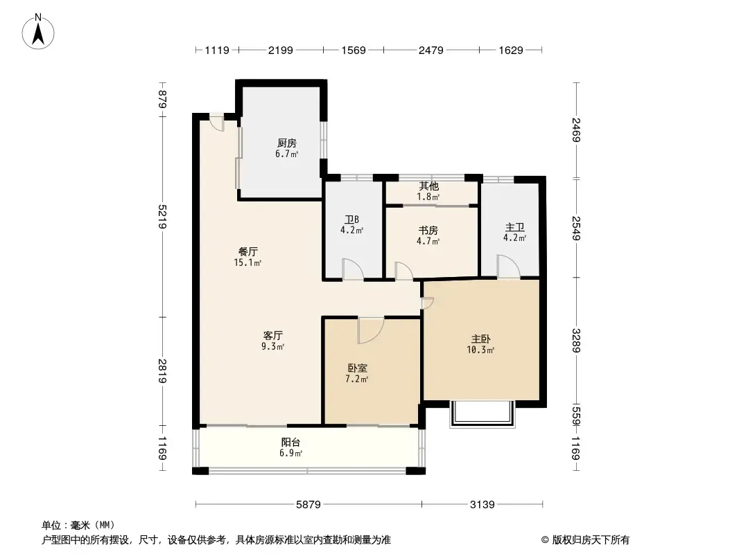 春晖花园户型图