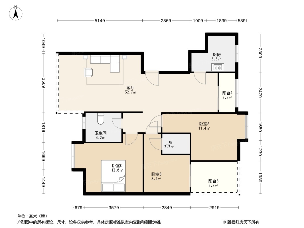 都乐锦庐户型图