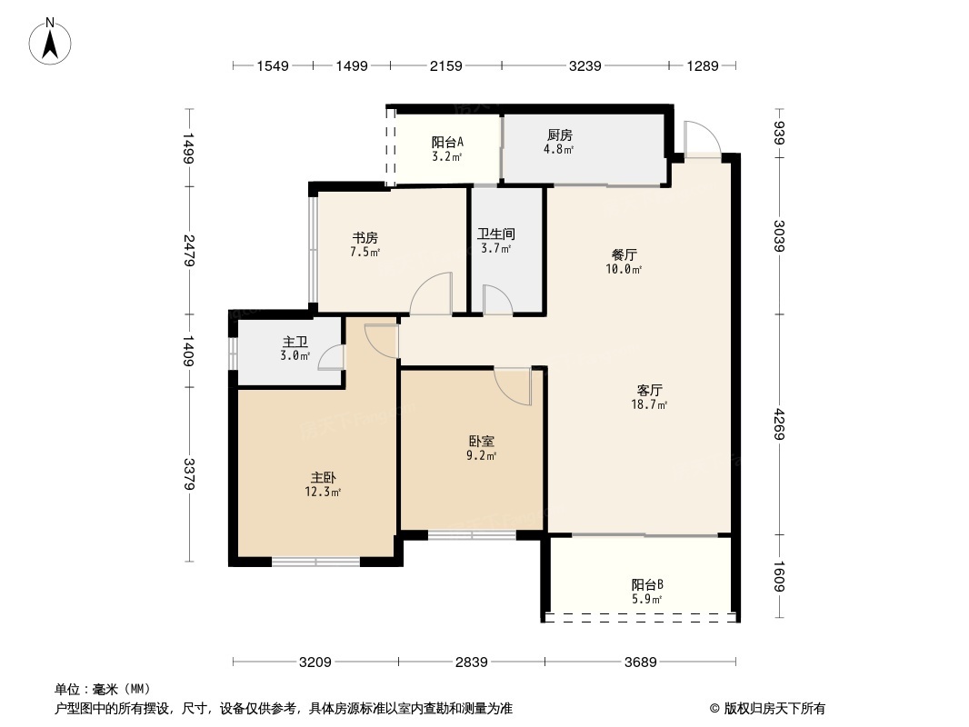 泽森山水绿城户型图