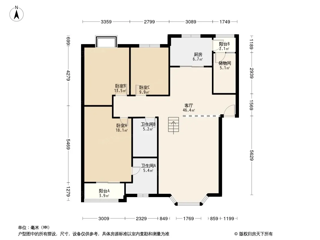 金色阳光户型图