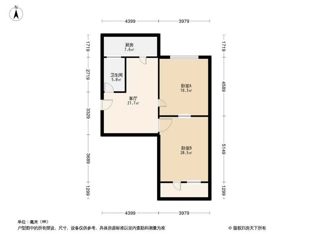 肖家村四巷8号院户型图