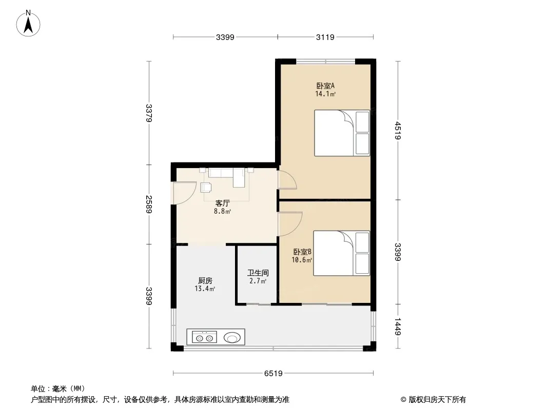 银杏雅居户型图
