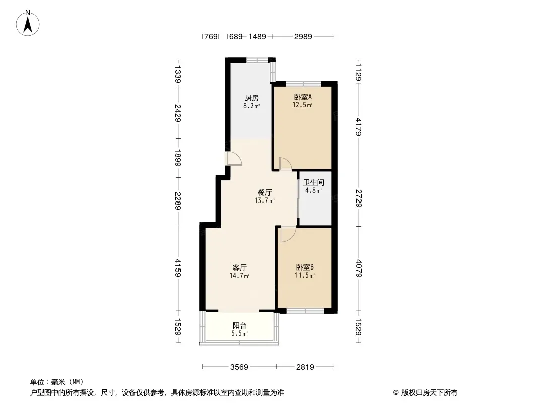 迅驰净月大学城户型图