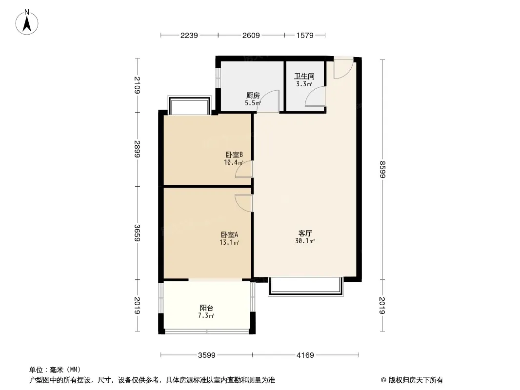东方桂苑户型图