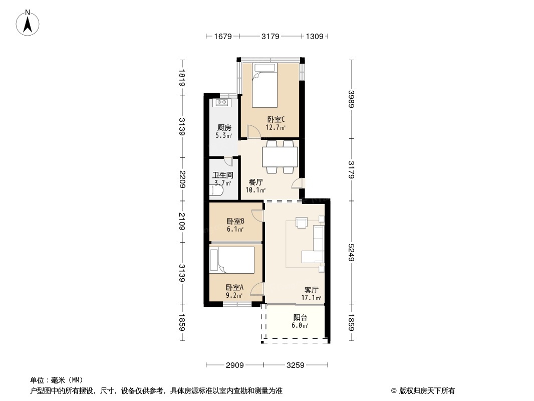 康华楼户型图