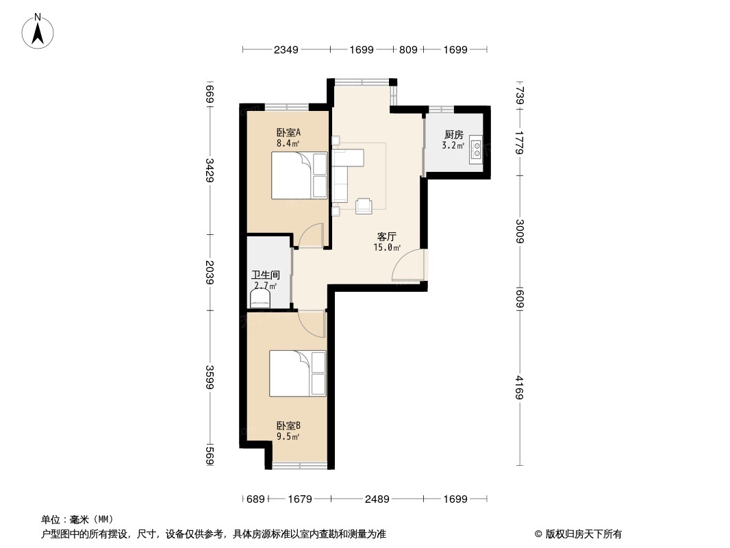 金鼎阳光苑户型图