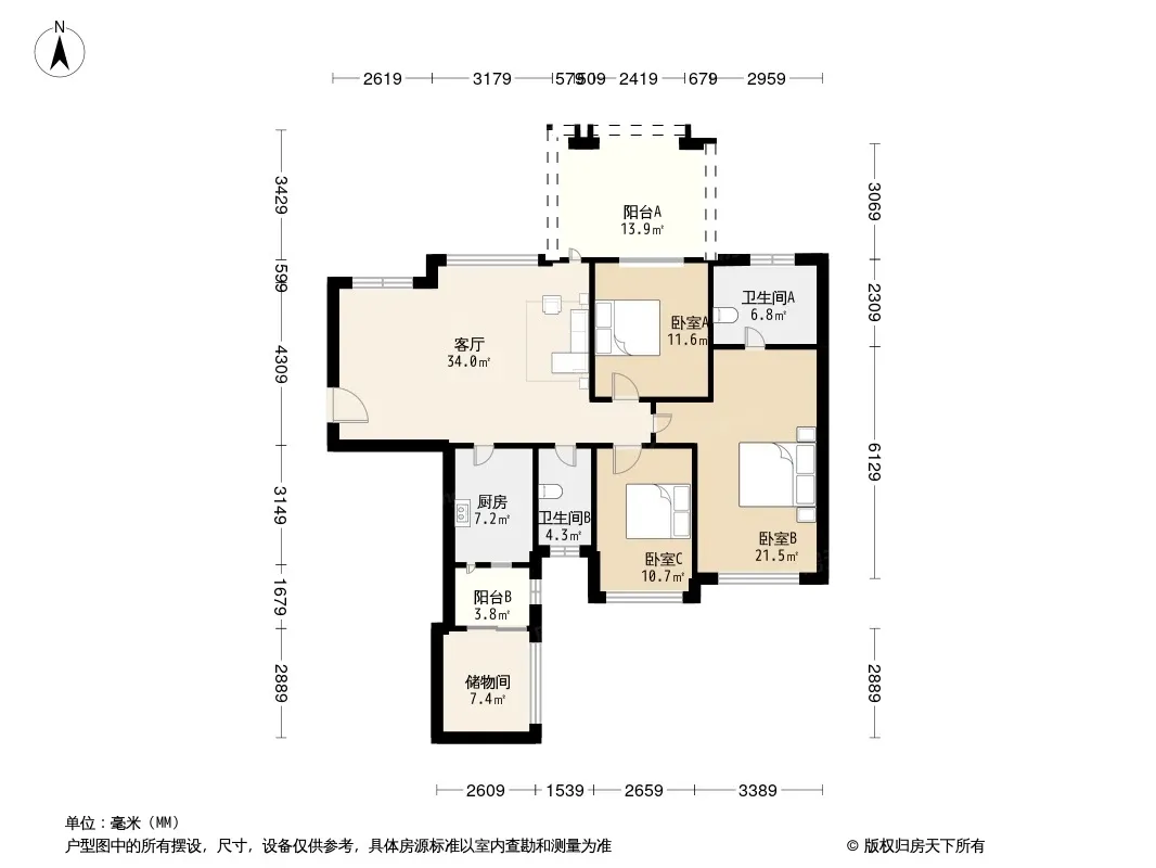 南湖国际社区二期户型图