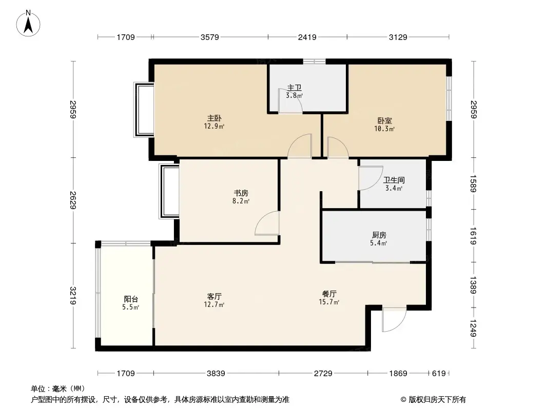 悦境户型图