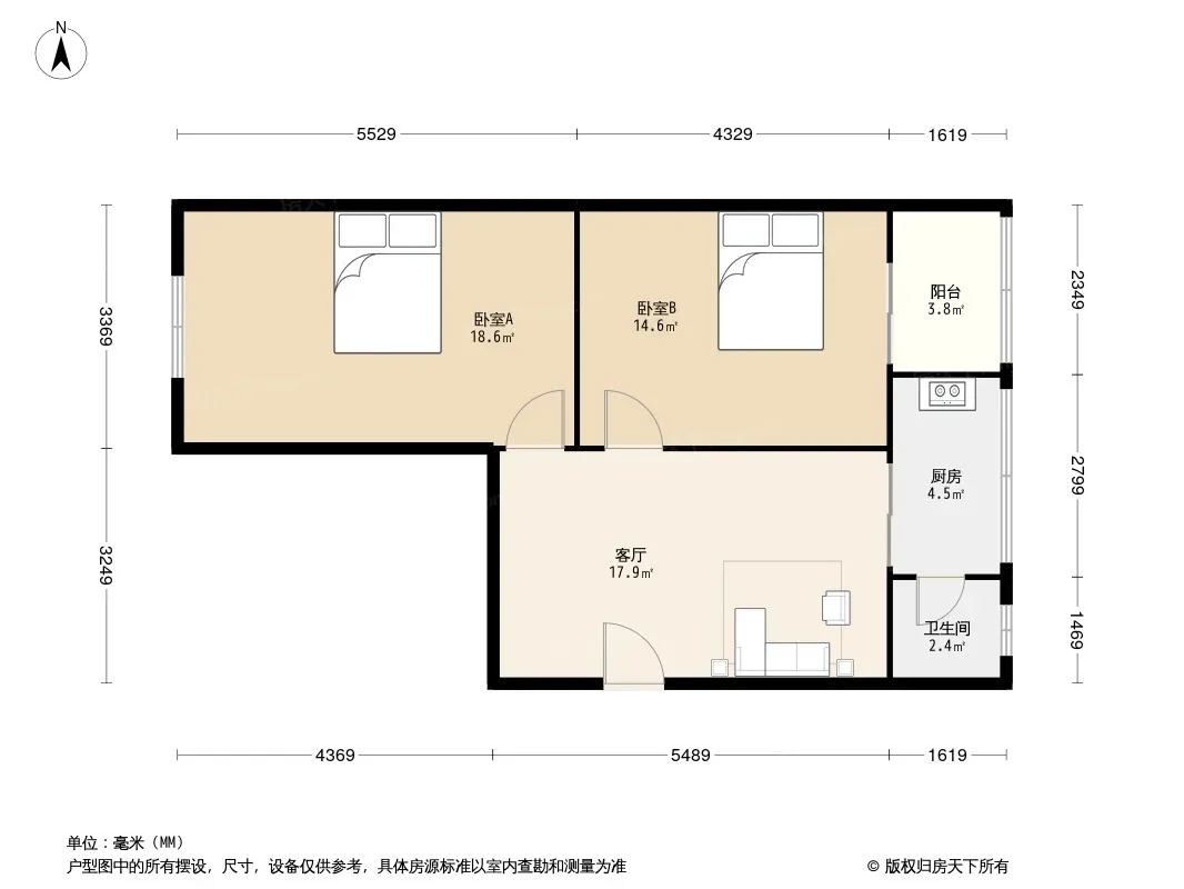 解放路一段120号院户型图