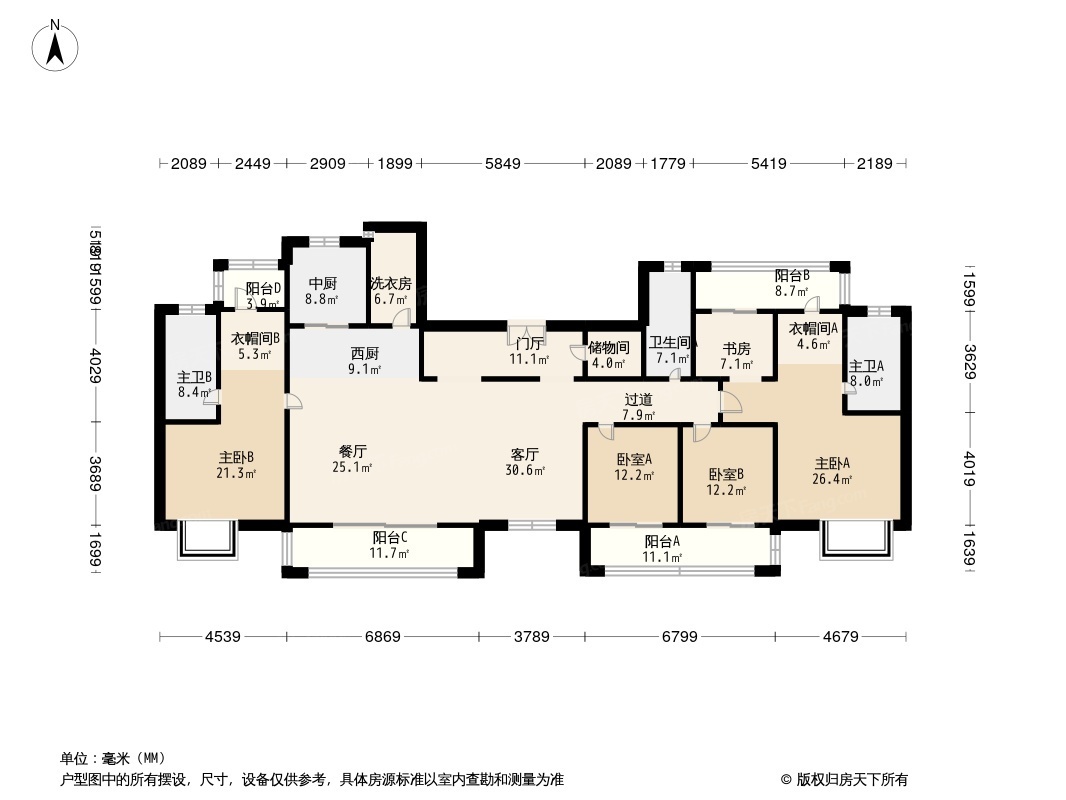 南通和风雅颂户型图