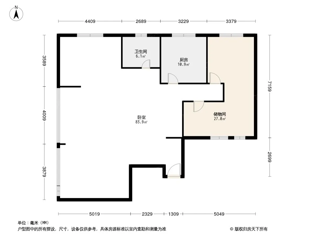 兴顺花苑户型图
