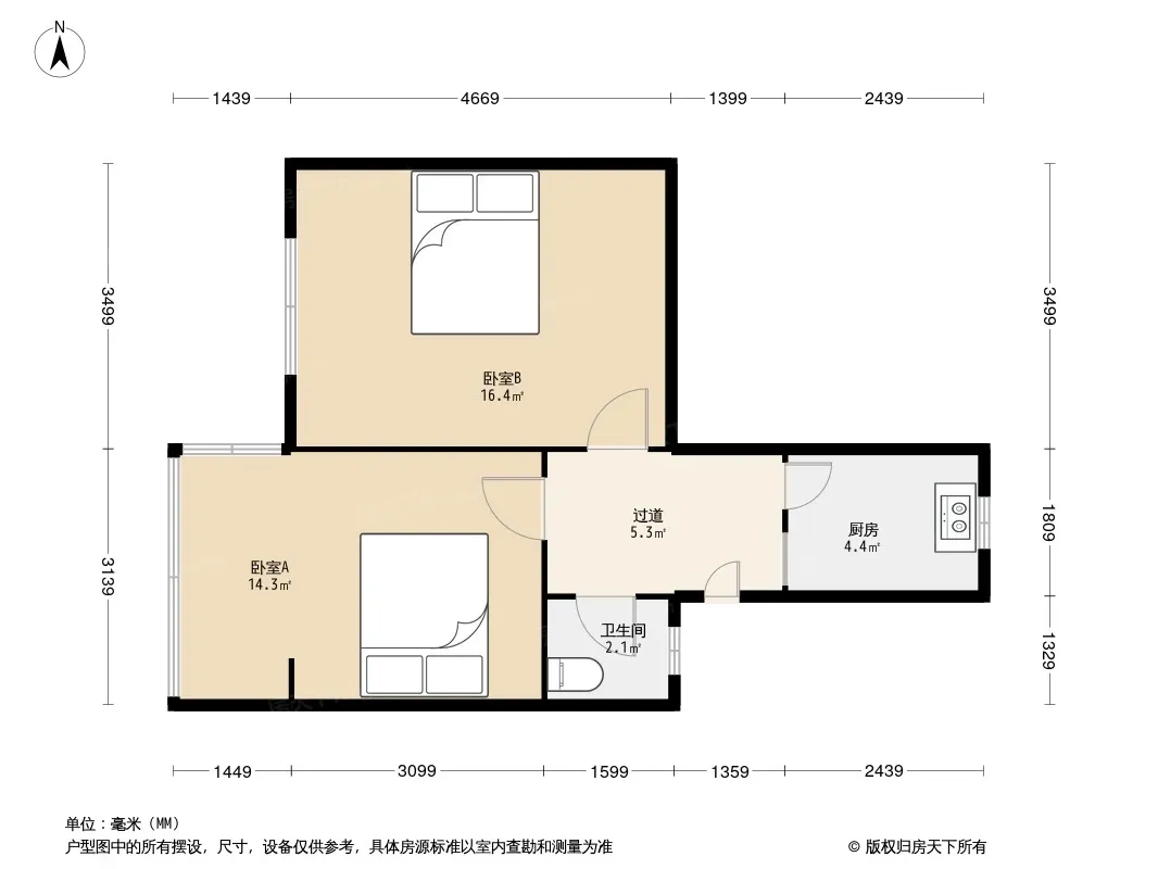 一环路东三段21号院户型图