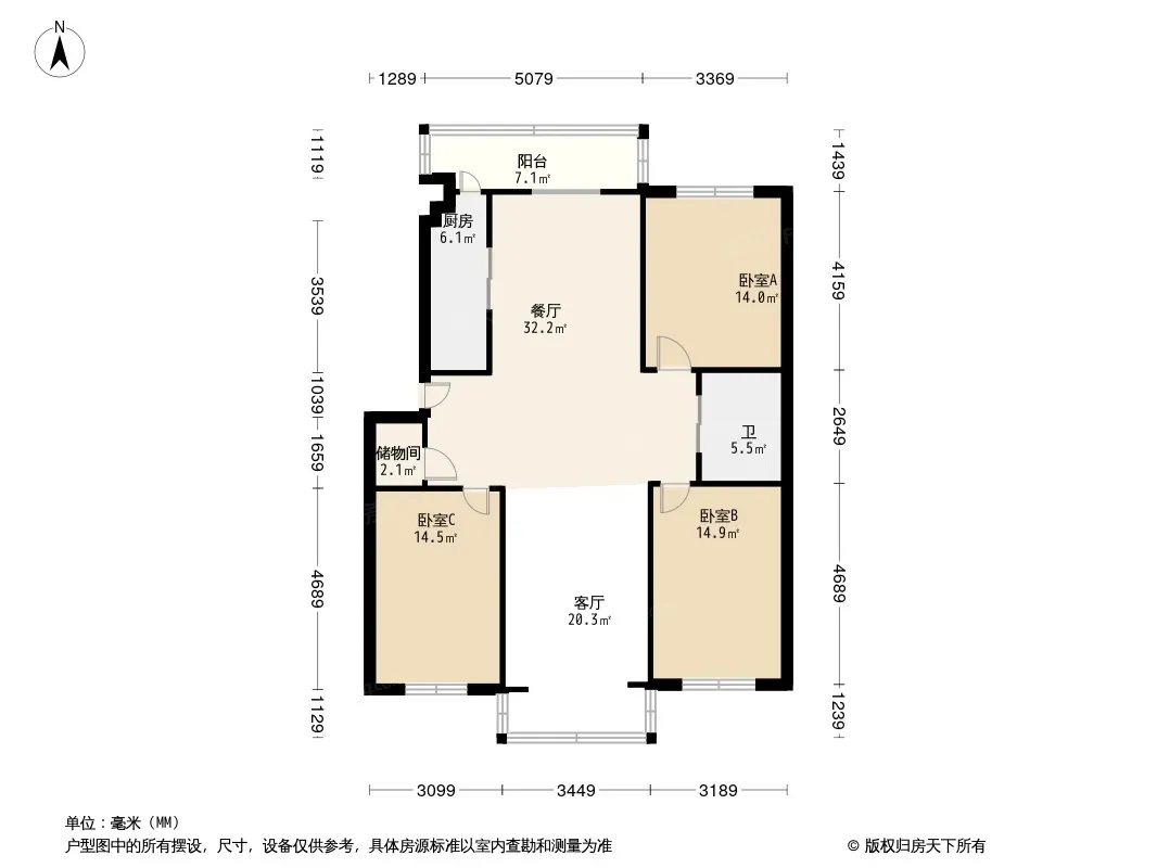 佳园小区户型图